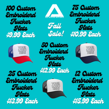 Load image into Gallery viewer, Custom Foam Trucker Hats // Embroidered