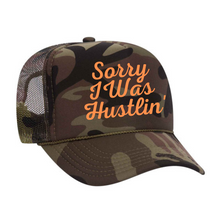 Load image into Gallery viewer, Sorry I Was Hustlin' Foam Trucker