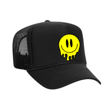 Load image into Gallery viewer, Melting Smiley Trucker Hat