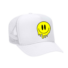 Load image into Gallery viewer, Melting Smiley Trucker Hat