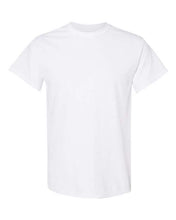 Load image into Gallery viewer, CUSTOM SCREEN PRINTED WHITE GILDAN TEES