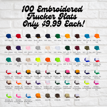 Load image into Gallery viewer, Custom Foam Trucker Hats // Embroidered