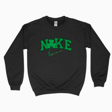 Load image into Gallery viewer, "N☘️KE" St. Pattys Crew Sweatshirt/Hoodie/Crew Tee