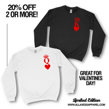 Load image into Gallery viewer, King & Queen Crew Fleece