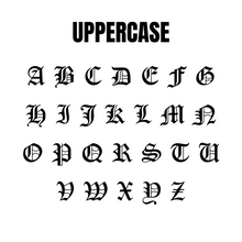 Load image into Gallery viewer, Custom Embroidered Old English Sweatshirt/Hoodie