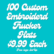 Load image into Gallery viewer, Custom Foam Trucker Hats // Embroidered