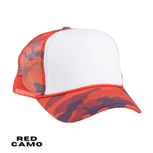 Load image into Gallery viewer, Custom Exclusive Camo Trucker Hats