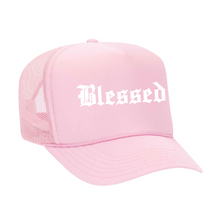 Load image into Gallery viewer, "Blessed" Foam Trucker Hat