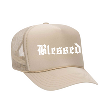 Load image into Gallery viewer, "Blessed" Foam Trucker Hat