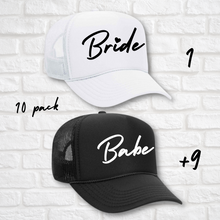 Load image into Gallery viewer, Bachelorette Party Trucker Hat Set