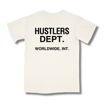 Load image into Gallery viewer, "Hustlers Dept" Heavyweight Vintage Tee