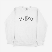 Load image into Gallery viewer, Delray Pineapple Logo - Vintage Wash Crewneck Sweatshirt