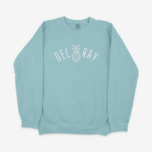 Load image into Gallery viewer, Delray Pineapple Logo - Vintage Wash Crewneck Sweatshirt