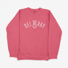 Load image into Gallery viewer, Delray Pineapple Logo - Vintage Wash Crewneck Sweatshirt