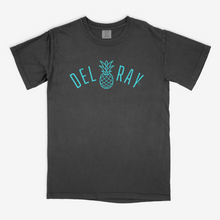 Load image into Gallery viewer, Delray Pineapple Logo - Vintage Wash Unisex Tee