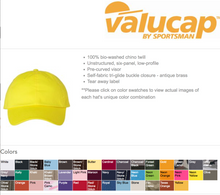 Load image into Gallery viewer, CUSTOM EMBROIDERED DAD HATS