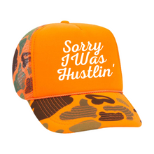 Load image into Gallery viewer, Sorry I Was Hustlin' Foam Trucker