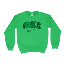 Load image into Gallery viewer, "N☘️KE" St. Pattys Crew Sweatshirt/Hoodie/Crew Tee