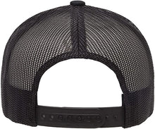 Load image into Gallery viewer, SUPER DEAL - BLACK MESH SNAPBACK TRUCKERS