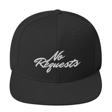 Load image into Gallery viewer, "No Requests" Flat Bill Snapback