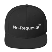 Load image into Gallery viewer, "No Requests" Off White Style Snapback
