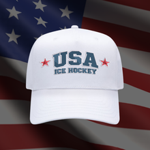 Load image into Gallery viewer, USA Ice Hockey Snapback
