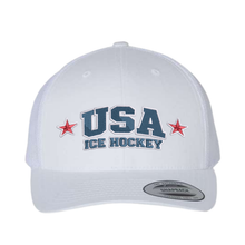 Load image into Gallery viewer, USA Ice Hockey Snapback
