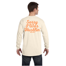 Load image into Gallery viewer, &quot;Sorry I Was Hustlin&quot; Heavyweight Vintage Tee
