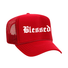 Load image into Gallery viewer, &quot;Blessed&quot; Foam Trucker Hat
